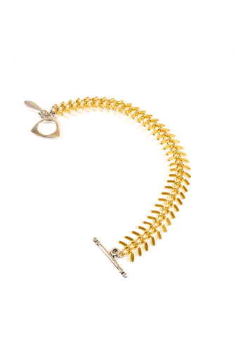 Bracelet Collection FISH SLEEK GOLD