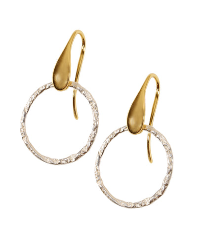 Earrings CARA CLASSIC SMITH SILVER&GOLD / GOLD&SILVER